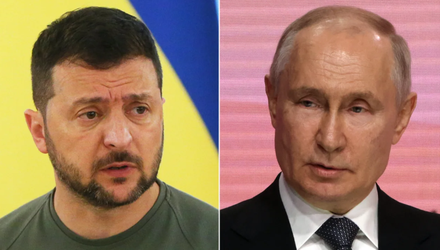 Uma escalada no céu da Ucrânia: a ofensiva russa e o cenário de guerra 1 zelensky e putin