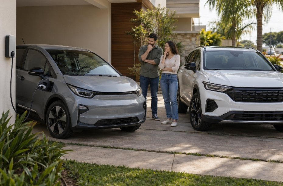 Carro elétrico ou híbrido para a família depende da rotina de uso 1 Carro elétrico ou híbrido para a família depende da rotina de uso